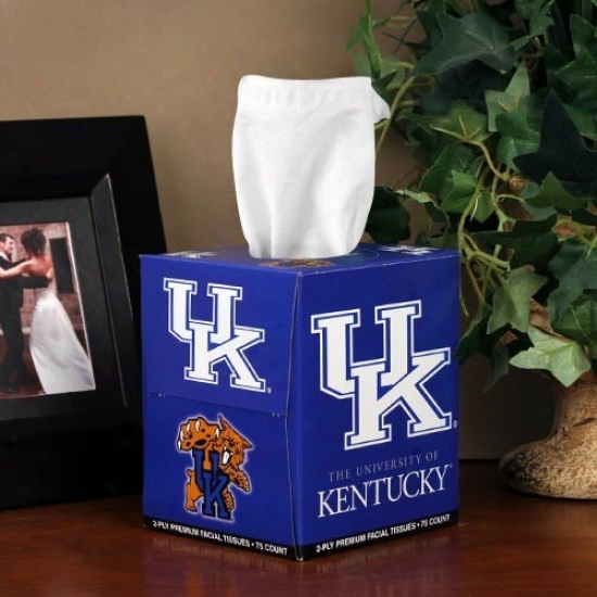 Kentucky Wildcats Box Of Sports Tissues