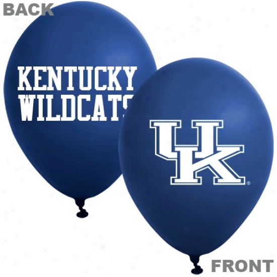 Kentucky Wildcats Royal Blue 10-pack Latex Balloons