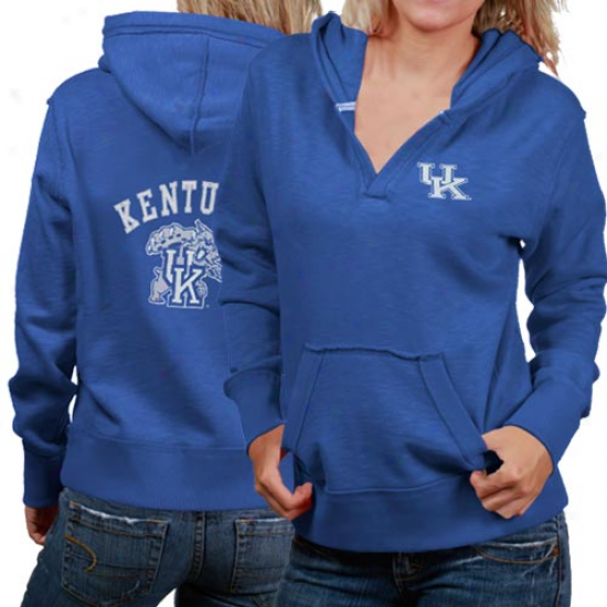 Kentucky Wildcats Sweat Shirts : Kentucky Wildcats Royal Blue Frost Sweat Shirts