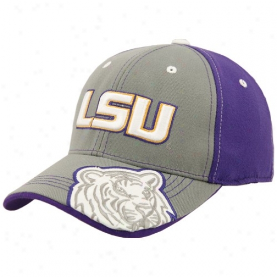 Louisiana State Tiges Hats : Top Of The World Louisiana State Tiges Purple Ez Goin' One-fit Hats