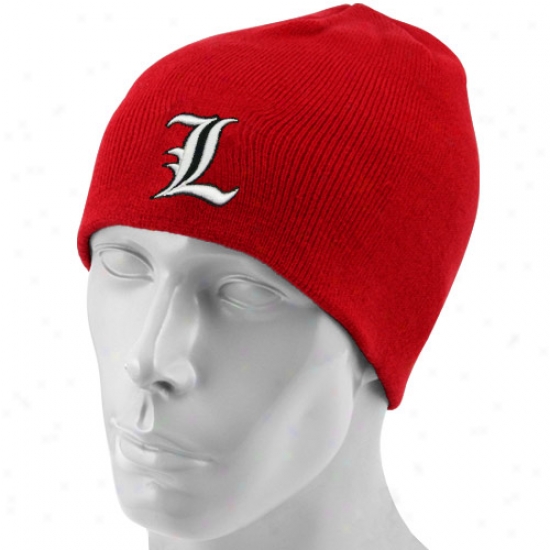 Louisville Cardinals Gear: Top Of The World Louisville Cardinals Red Easy Does It Knit Beaine