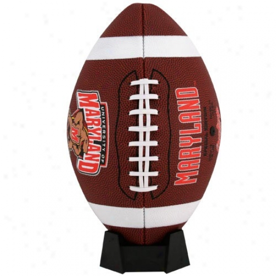 Maryland Terrapins Full-size Game Time Football