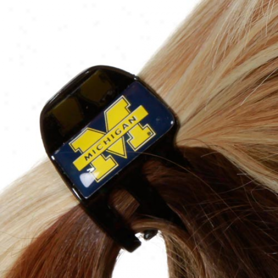 Michigan Wolverines 2-pack Jaw Clips Set