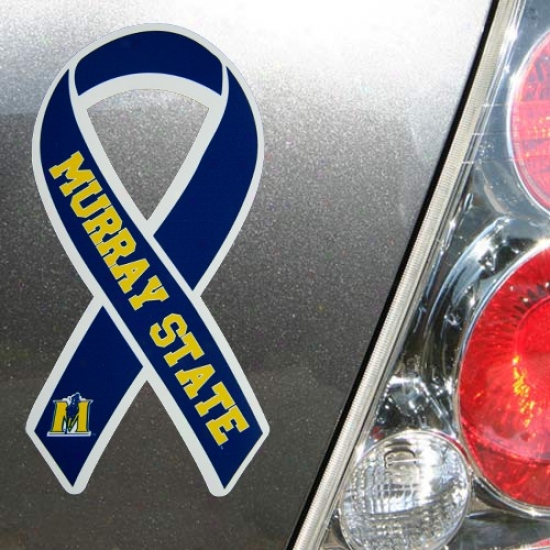 Murray State Racers Ribbon Magnet