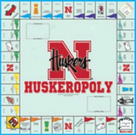 Nebraska Cornhuskers Huskeropoly Board Game