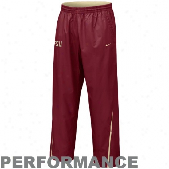 Nike Florida State Seminoles (fsu) Garnet Fumblerooskie Performance Pants