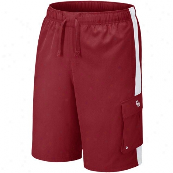 Nike Oklahoma Sooners Crimson Sandrunner Shorts