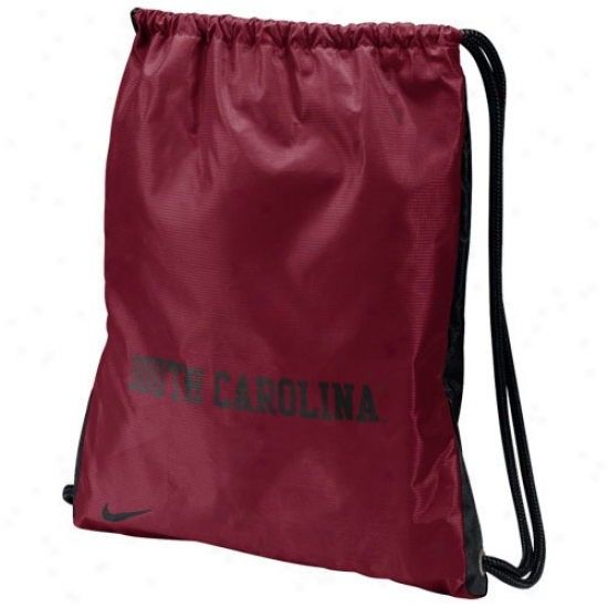 Nike South Carolina Ganecocks Garnet-black Home & Away Gym Bag