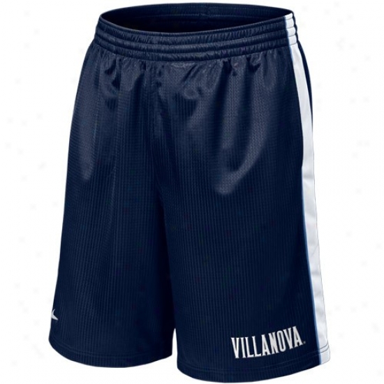 Nike Villanova Wildcats Navy Blue Layup Basketball Shorts