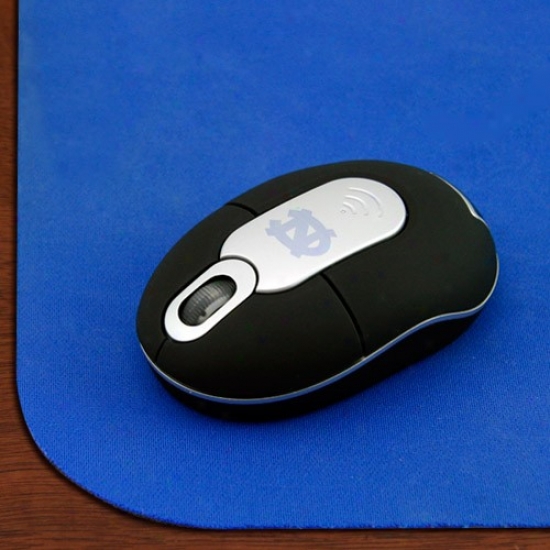 North Carolina Tar Heels (unc) Mini Wireless Optical Mouse