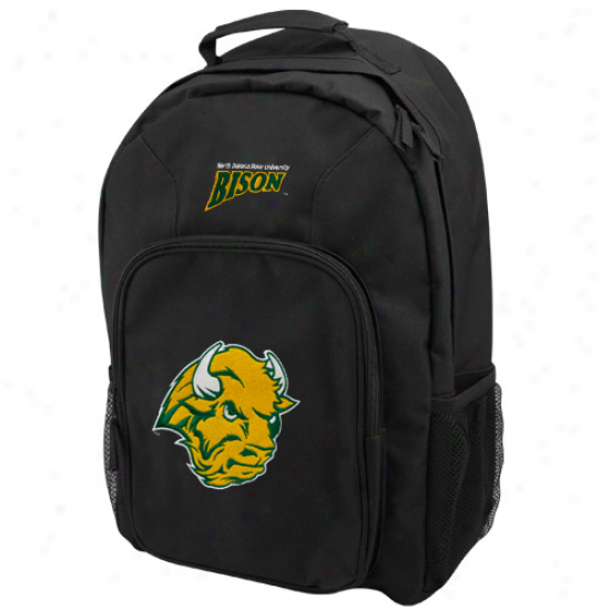 North Dakota State Bison Youth Black Southpaw Backpack