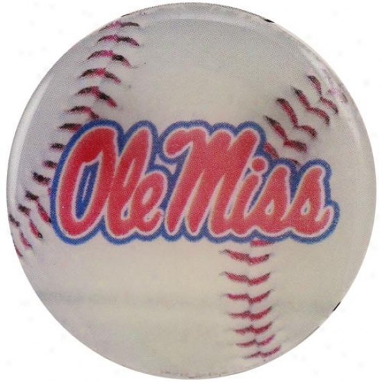 Ole Miss Rebels Hats : Mississippi Rebels Double Back Baseball Pin