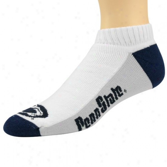 Penn State Nittany Lions Tri-color Ankle Socks