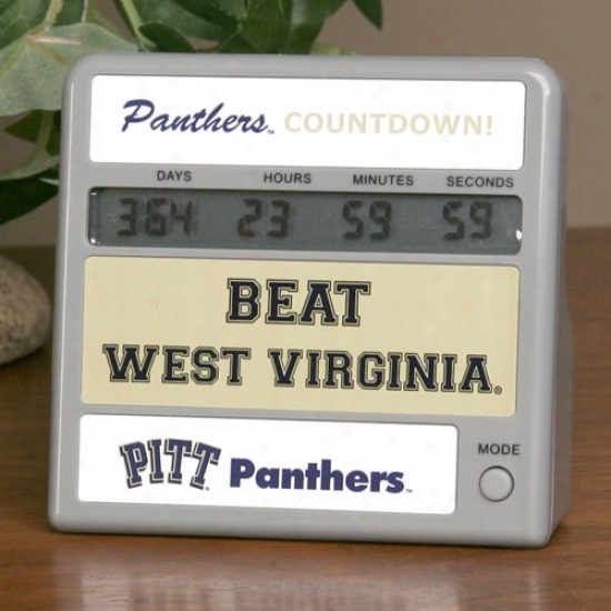 Pittsburgh Panthers Rivalry Countdown Clock