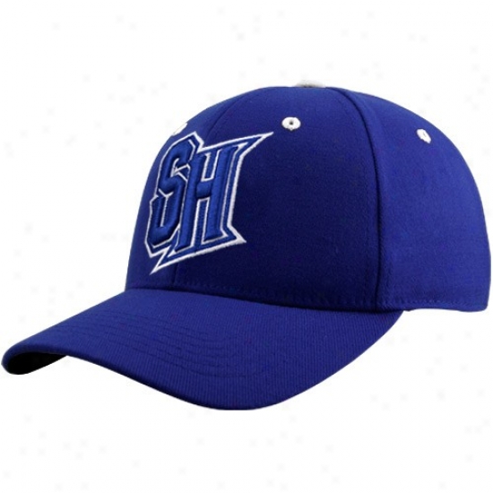 Seton Hall Pirates Gear: Top Of The World Seton Hall Pirates Royal Blue Team Logo One-fit Hat