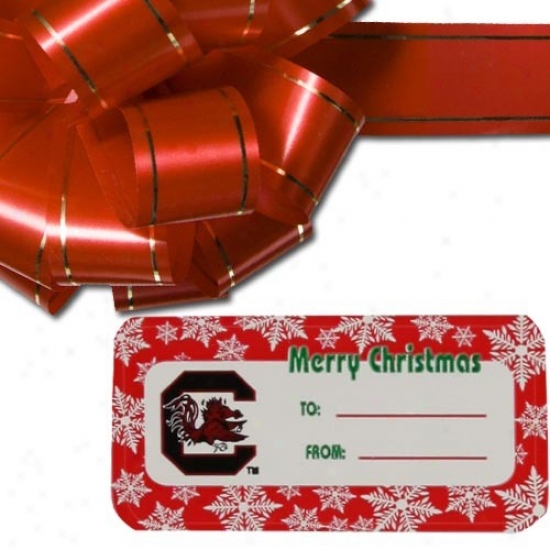 South Carolina Gamecocks Holiday Gift Tags