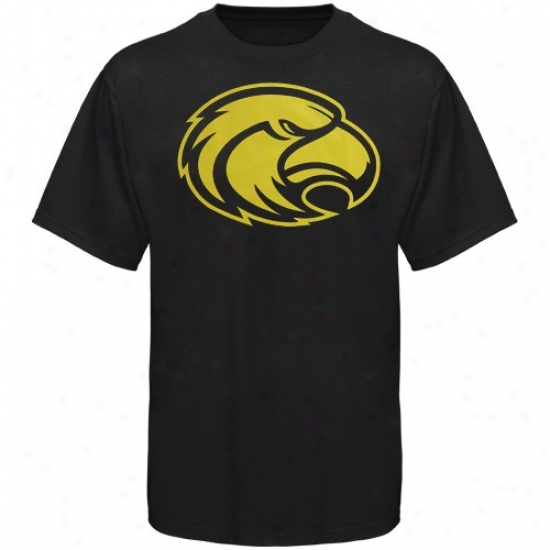 Southern Miss Golden Eagles Shirts : Southern Miss Golden Eagl3s Black Logo Individual Shirts