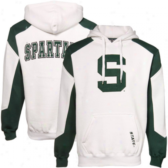 Spartan Sweatshirt : Spartan White-green Challenger Sweatshirt