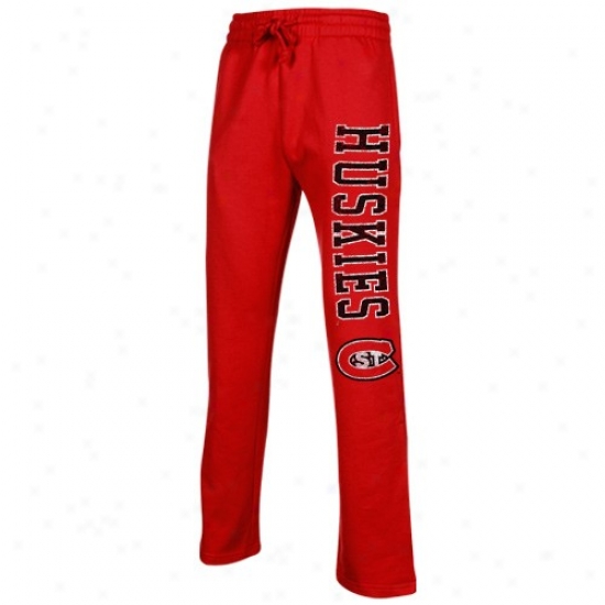 Sg. Cloud State Huskies Red Blitz Fleece Pants