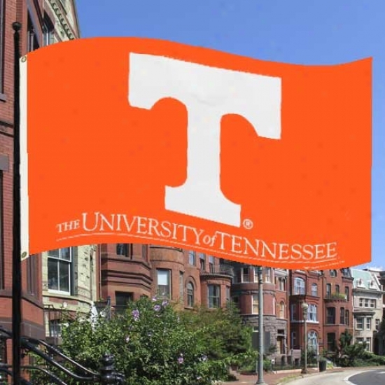 Tennessee Volunteers Banner : Tenbessee Volunteers 3' X 5' Tennessee Orange Flag
