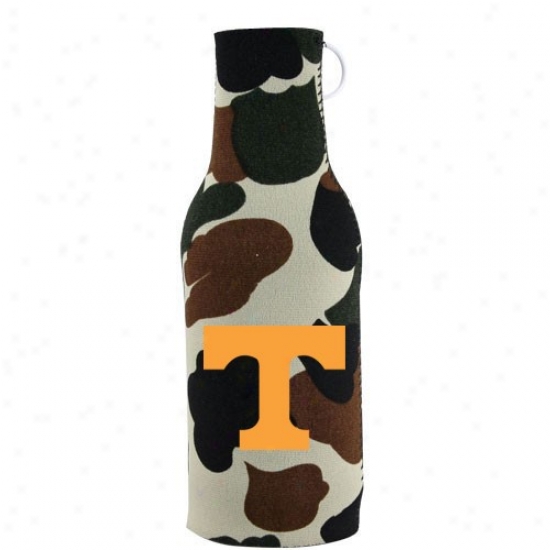 Tennessee Volunteers Camo Bottle Coozie