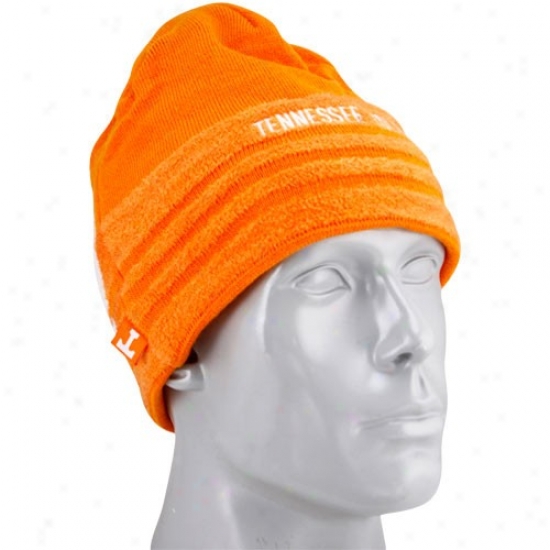 Tennessee Volunteers Gear: Adidas Tennessee Volunteers Orange Trefoil Knit Beqnie