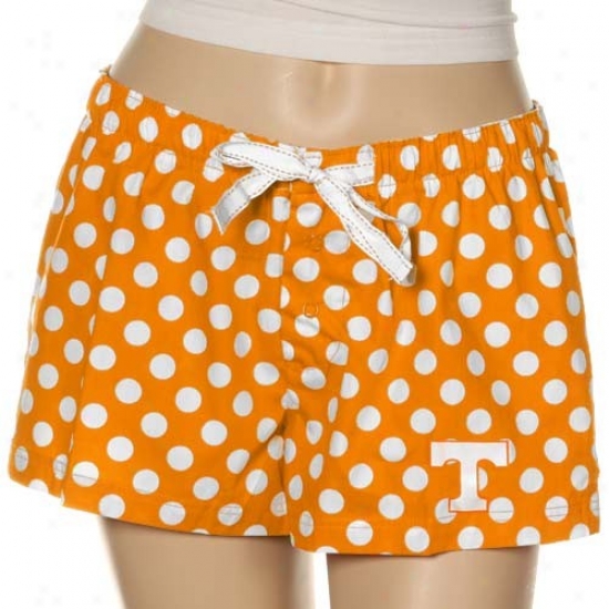 Tennessee Volunteers Ladies Tennessee Orange Galaxy Pajama Shorts