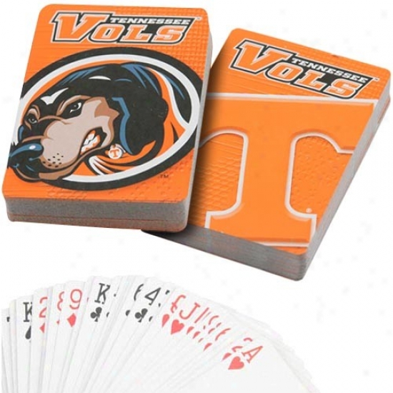 Tennessee Volunteers Team Spirit Two-pack Playing Ca5ds