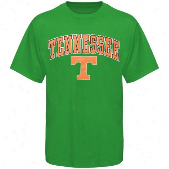 Tennessee Volunteers Tshirt : Tnenrssee Volunteers Kelly Green St. Patrick's Day Tshirt