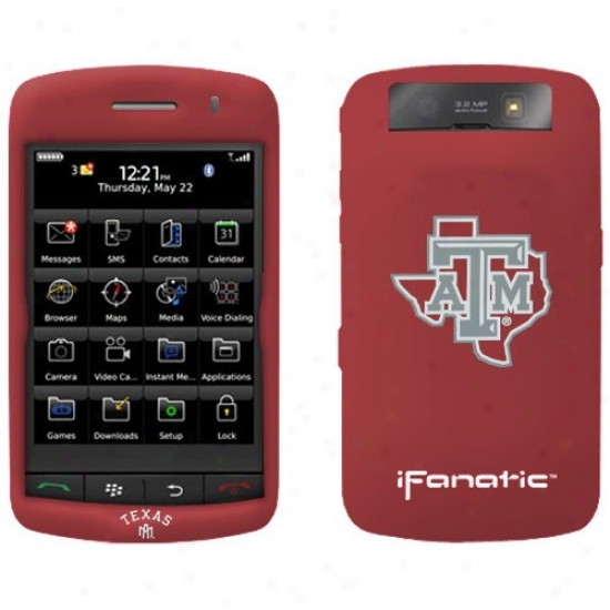 Texas A&m Aggies Maroon Blackberry Storm Silicone Case