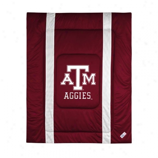Texas A&m Aggies Twin Sizing Sideline Comforter