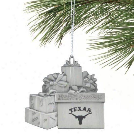 Texas Longhorns Christmas Gift Ornament