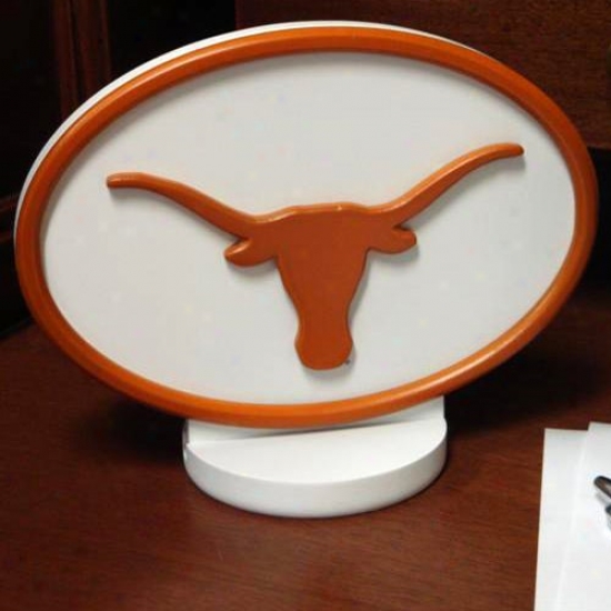 Texas Longhorns Desk Logo Art