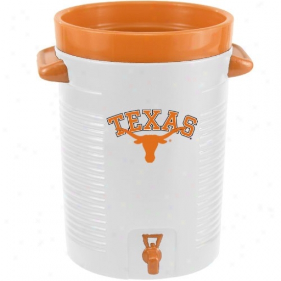Texass Longhorns White Water Cooler Drinking Cup
