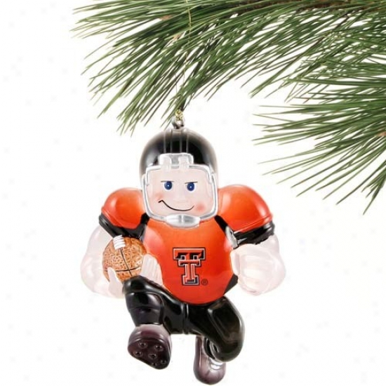 Texas Tech Red Raiders Acrylic Holiday Ornament