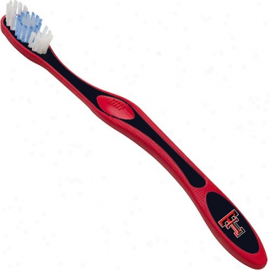Texas Tech Red Raiders Scarlet Collegiate Toothbrush
