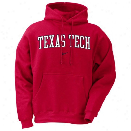 Texas Tech Red Raiders Sweatshirt : Nike Texas Tech Rwd Raiders Red Classic Sweatshirt