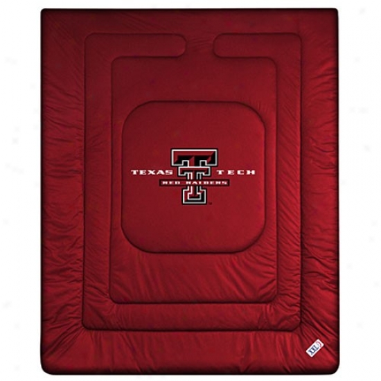 Texas Tech Red Raiders Twin Size Locker Room Comforter