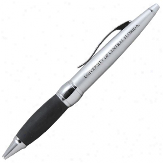 Ucf Knight sMetallic Brushed Twi5s Ballpoint Pen