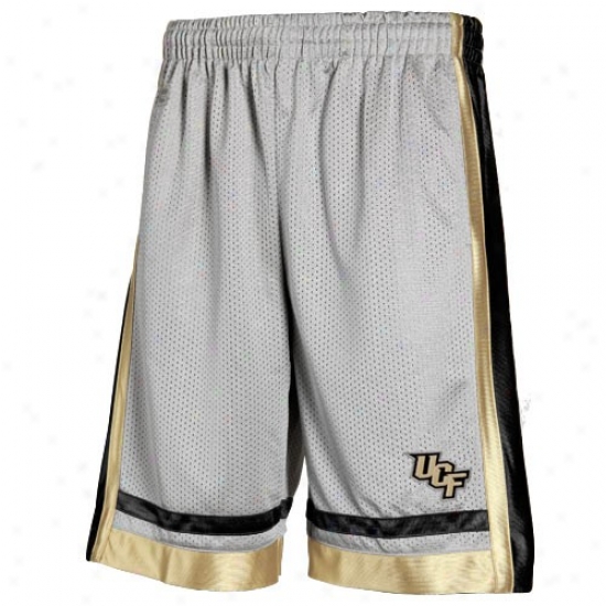 Ucf Knights Youth Gray Staple Ensnare Shorts