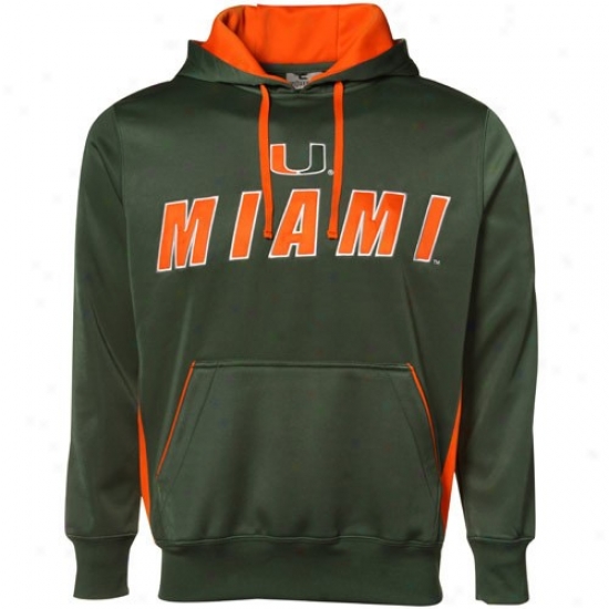 University Of Miami Sweatshirts : Unniversity Of Miami Green Inferno Sweatsuirts