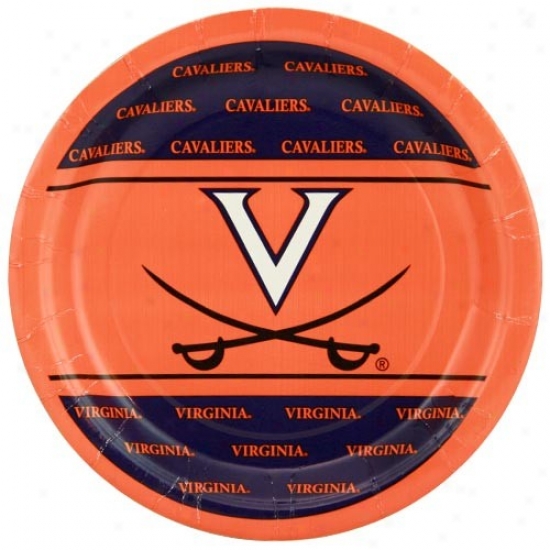 Virginia Cavaliers 8-pack Paper Plates