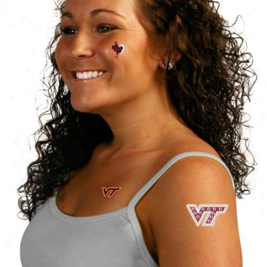 Virginia Tech Hokies Body Art