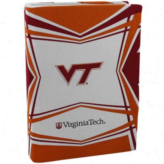 Virginia Tech Hokies Stretchable Book Cover