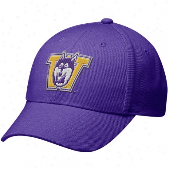 Washington Huskies Cap : Nike Washington Huskies Purple Vault Legacy 91 Swoosh Flex Cap