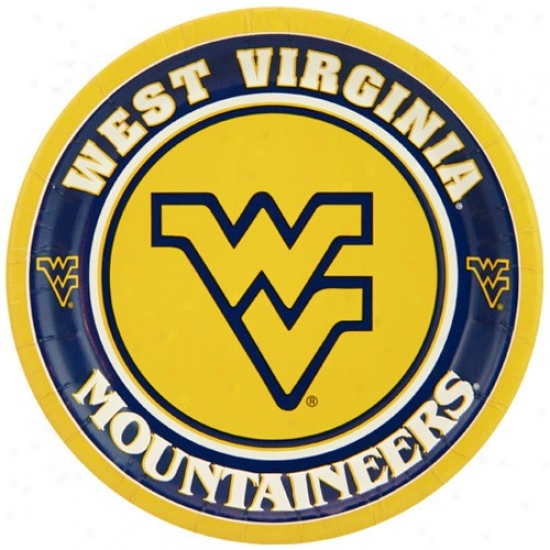 Western Virginia Mountaineers 8-pack Papeer Plates