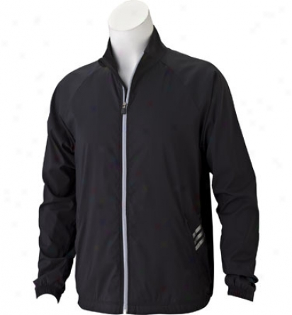 Adidas Men S Climaproof 3 Stripe Lined Jacket