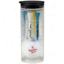 Assorted Lgoo Par Pack With Golf Ball And Tees