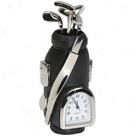 Assorted Personalized Golf Bag Clock