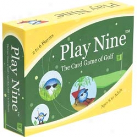 Assorted Play Nine Card Game Off Golf